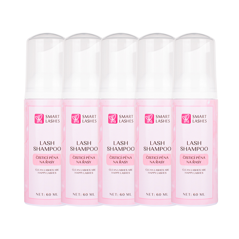 Wimpershampoo - wimper reinigend schuim - 5 stuks | Smart Lashes
