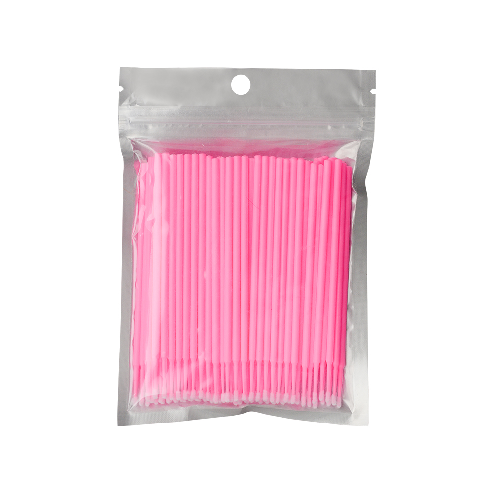 Microborstels - 100 stuks - roze | Smart Lashes