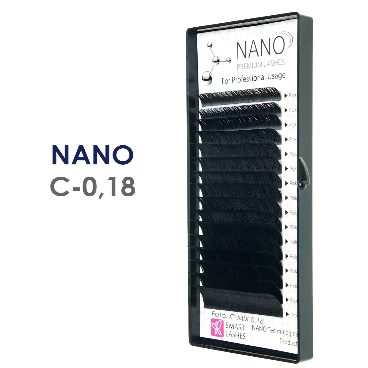 NANO - C - 0,18 mm | Slimme Wimpers