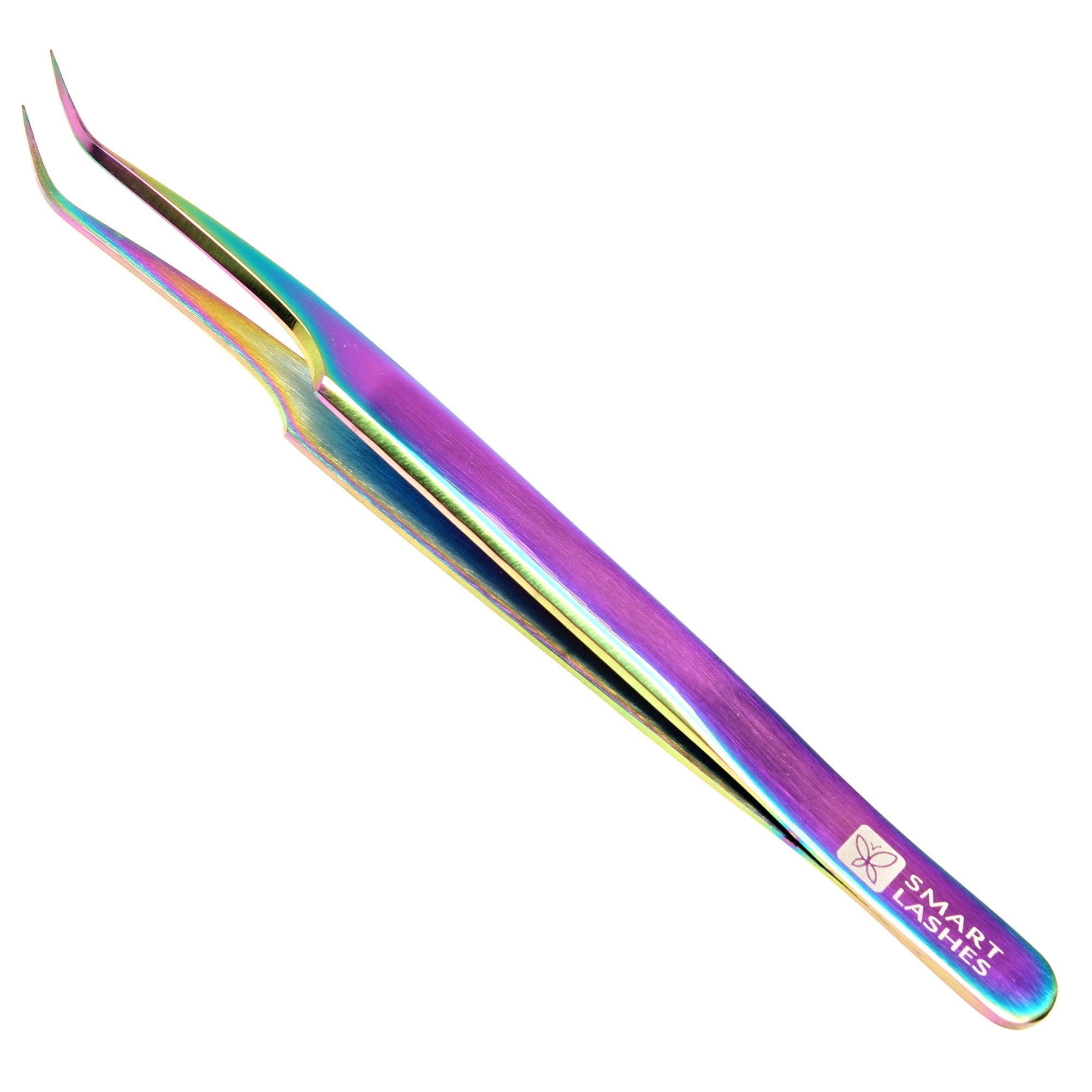 Pincet type C - 12 cm - regenboog | Smart Lashes