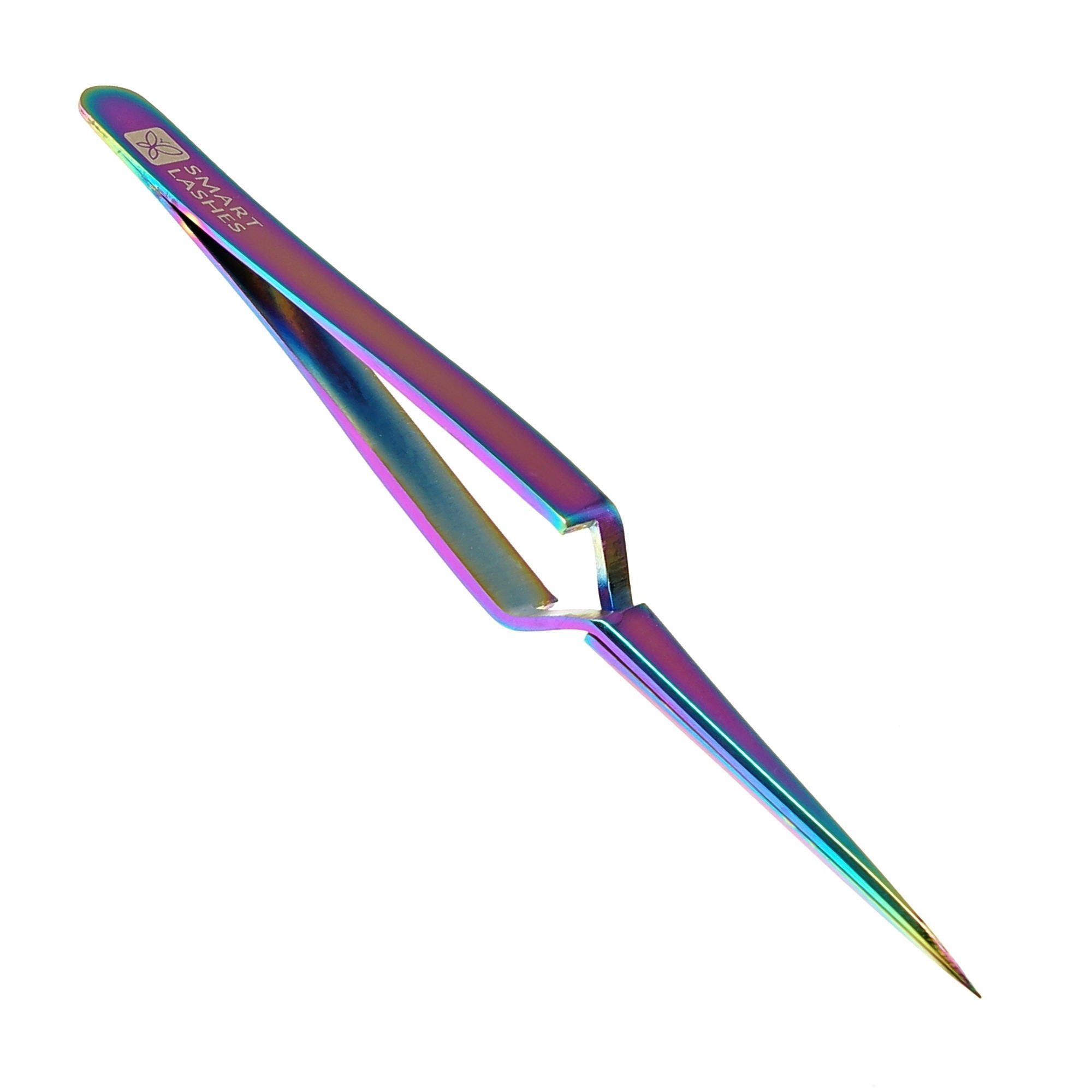 Pincet type E - 12 cm - regenboog | Smart Lashes