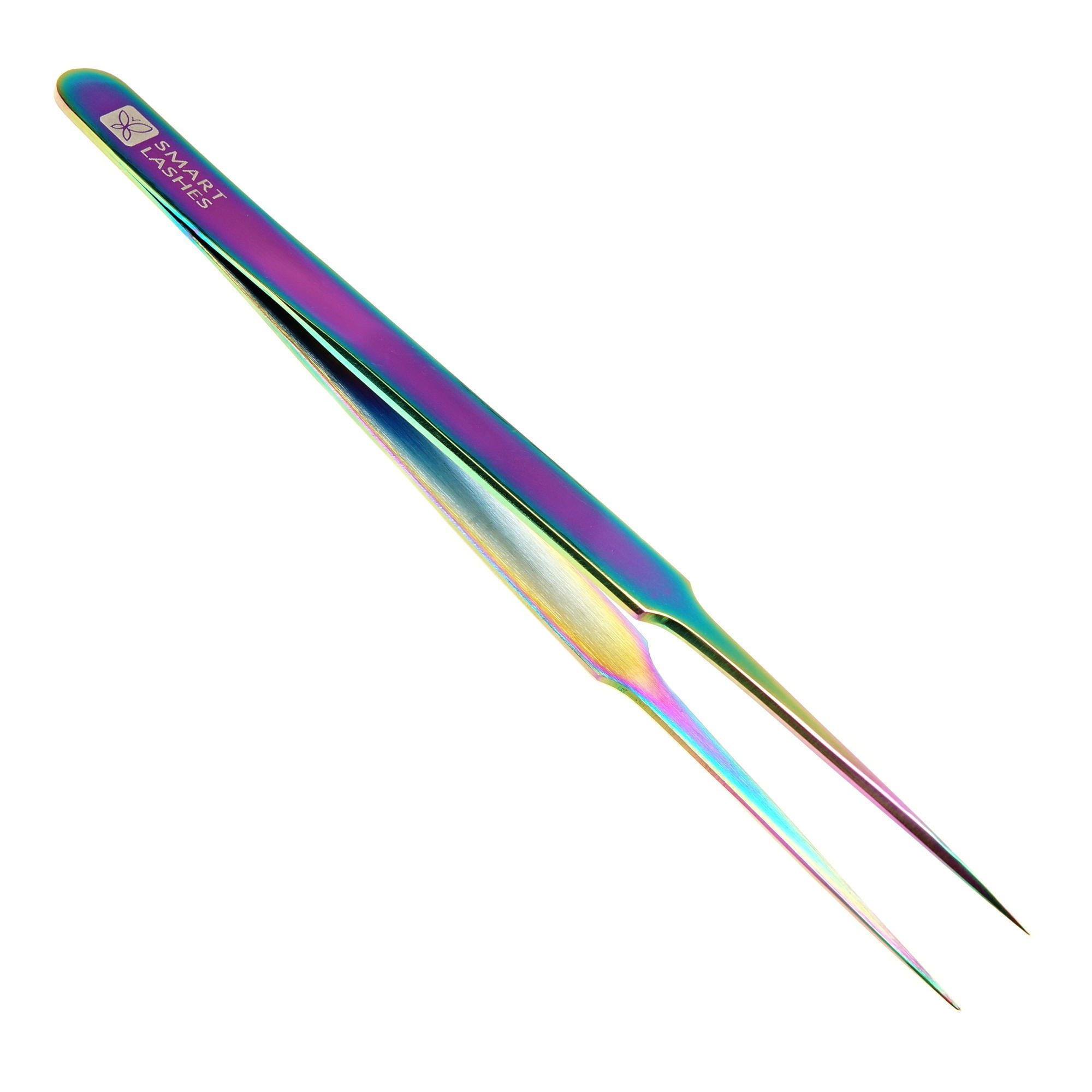 Pincet type F - 14 cm - regenboog | Smart Lashes